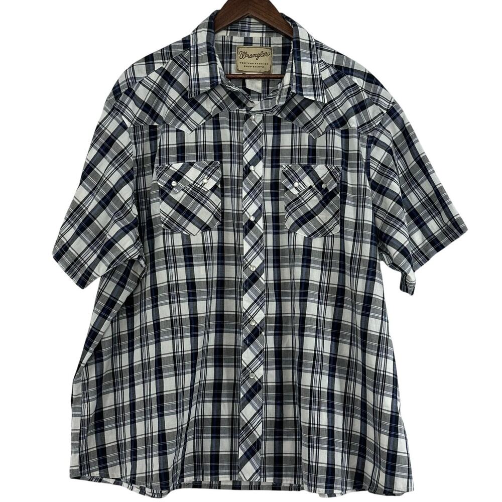 Vintage Wrangler Pearl Snap Shirt 3X